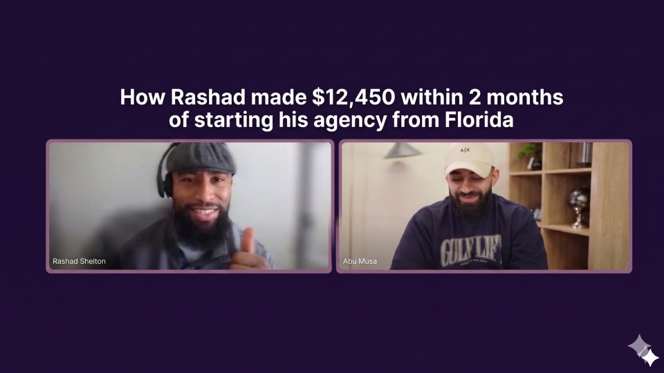 Rashad testimonial